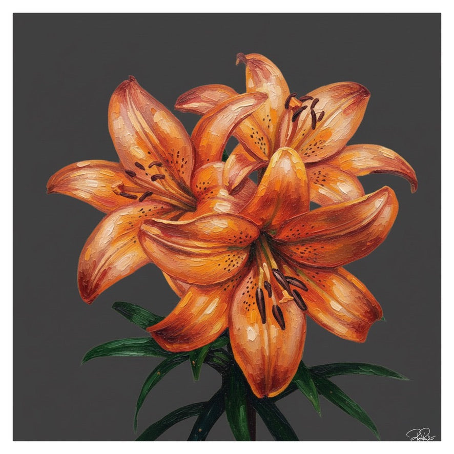 Vintage & Modern Floral Oil Paintings – Fine Art Botanical Print Collection