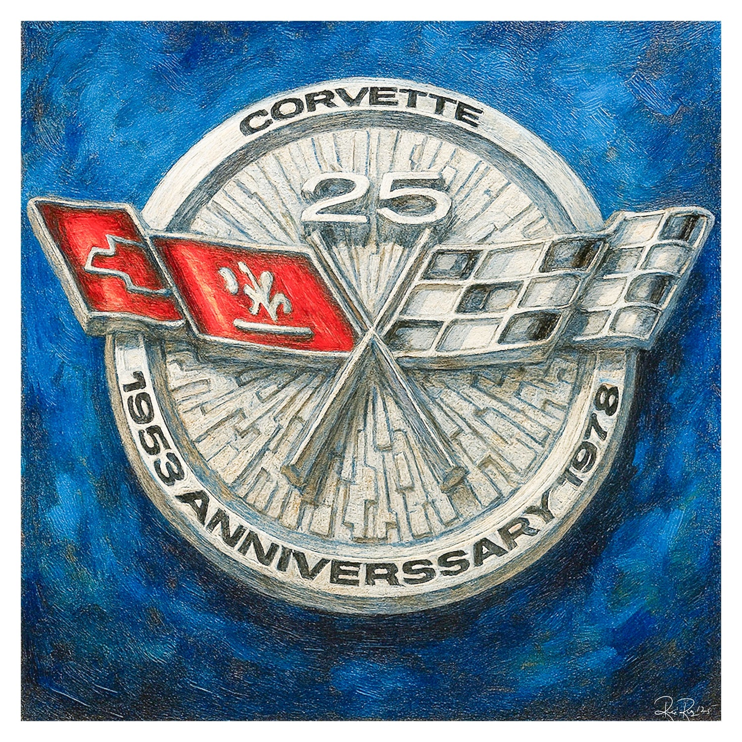 The Corvette Collection – Classic American Performance in Fine Art